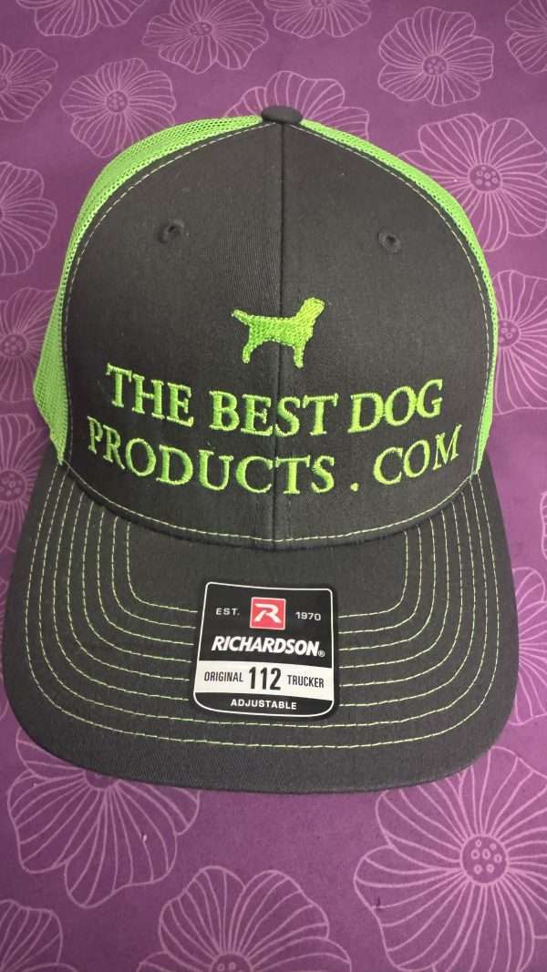 The Best Dog Products Neon Green/Charcoal Hat